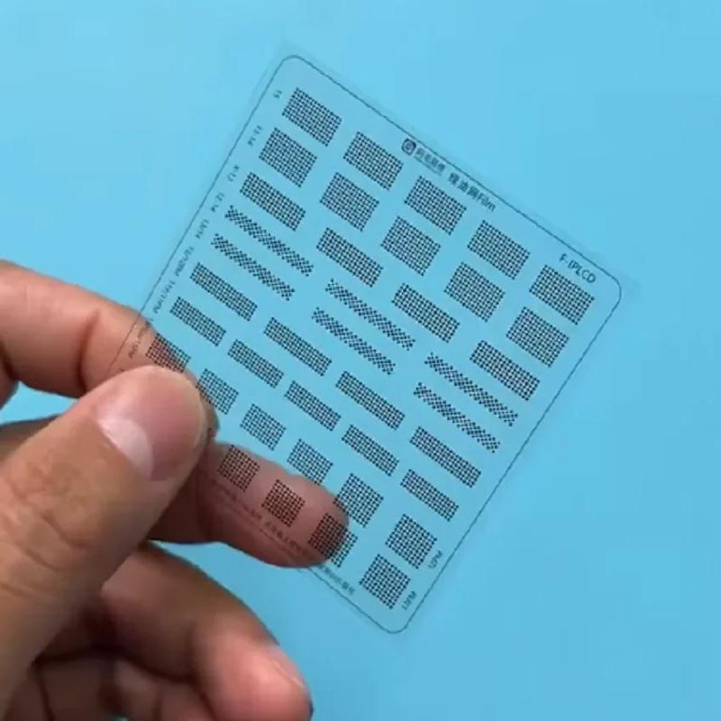 Electronics Repairs - F-IPLCD Green Oil BGA Reballing Stencil
