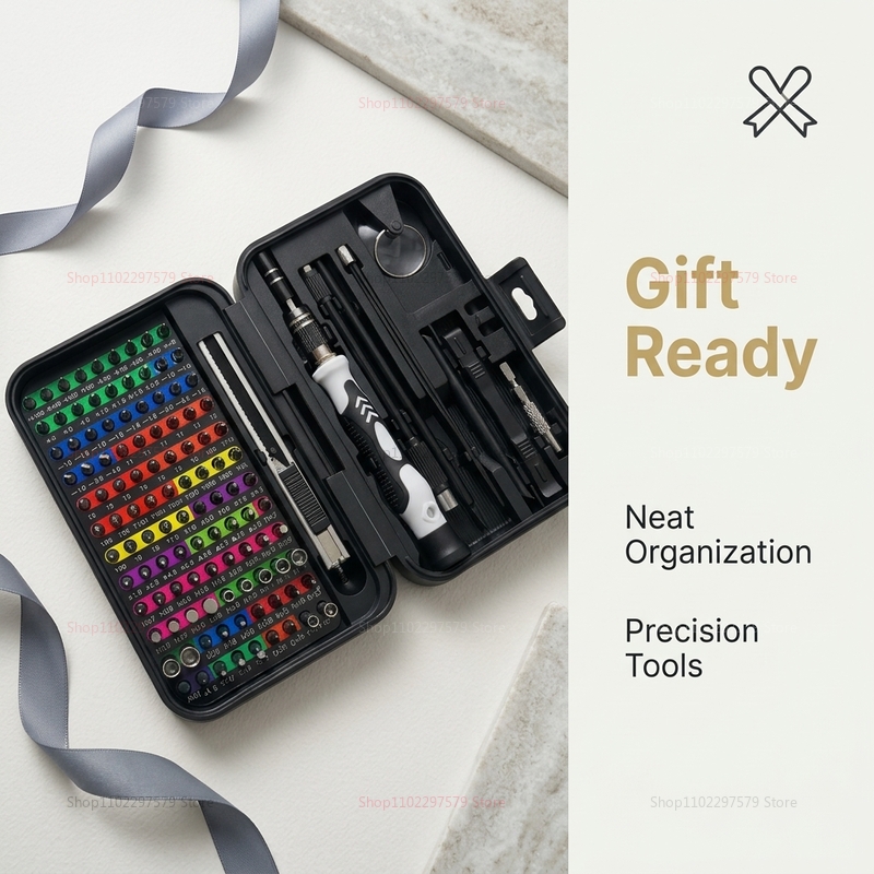 Electronics Repair Shops - 132 in 1 Precision Screwdriver Set