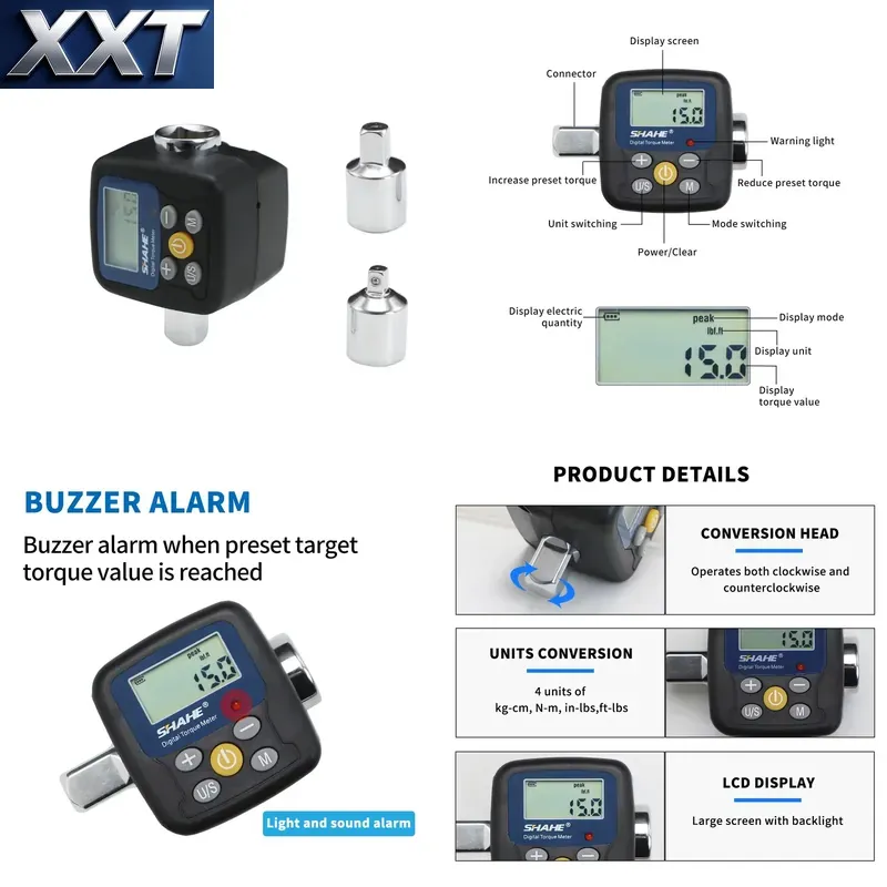 Electronics Repairs - XXT Shahe Digital Torque Wrench Adapter