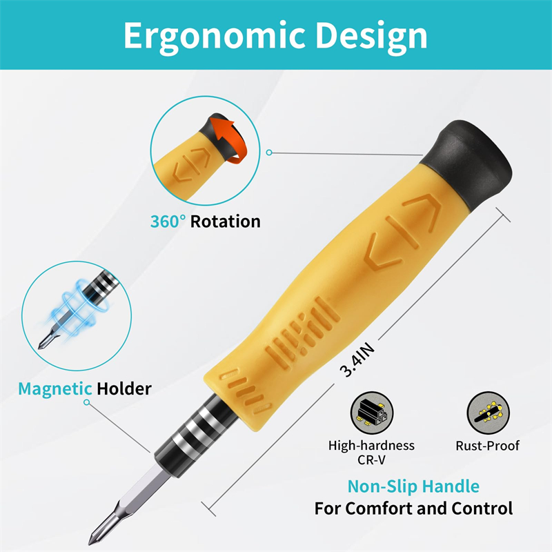 33 in 1 Precision Screwdriver  - Electronics Repair For Beginners recension och pris