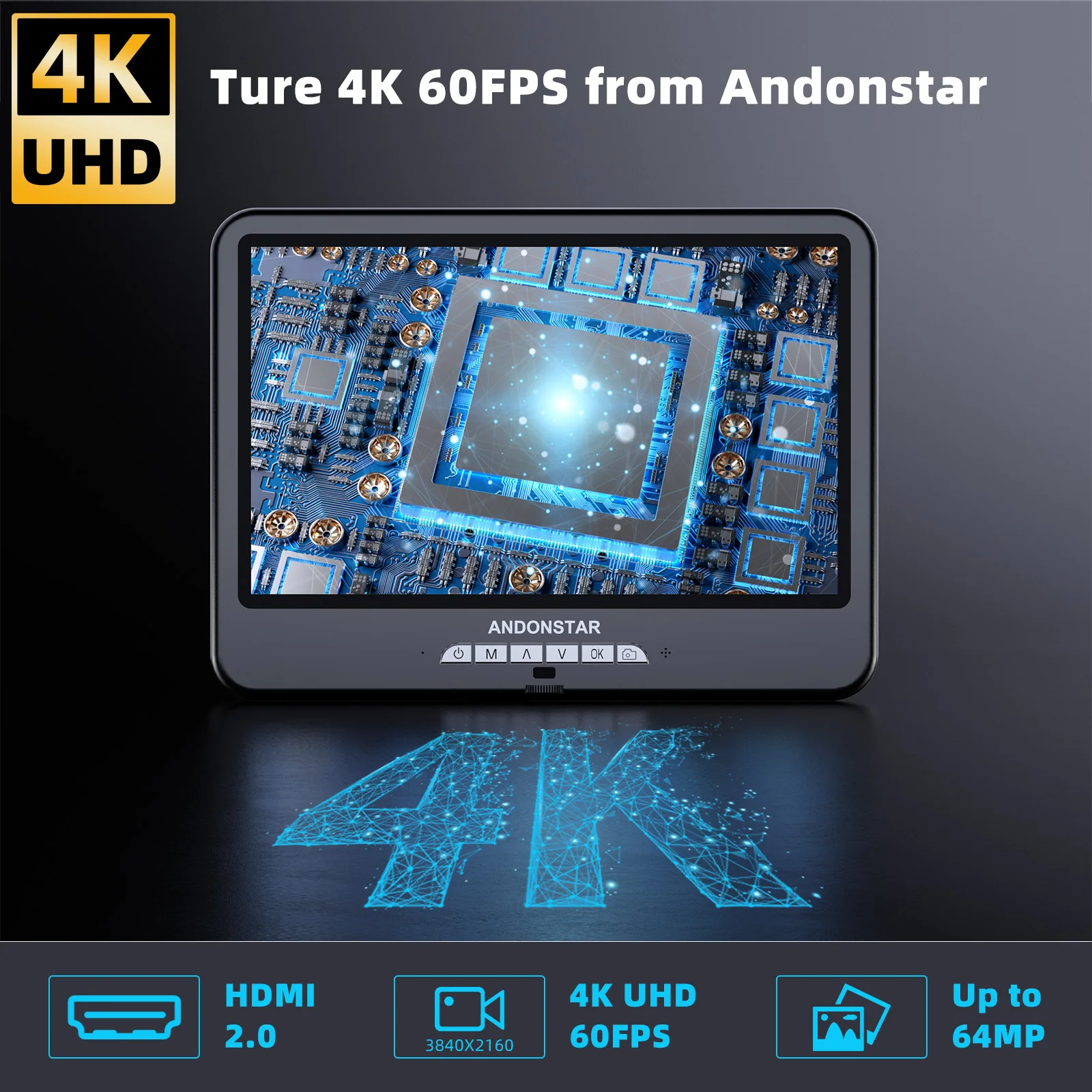 Andonstar AD210S-Pro 4K 60FPS  - Electronics Repairs recension och pris