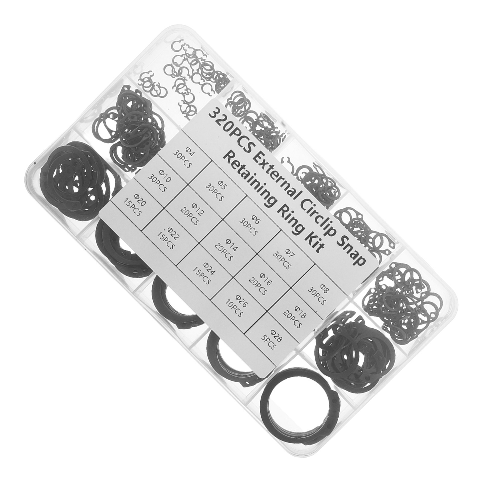 320Pcs Retaining Rings Assortm - Electronics Repairs recension och pris