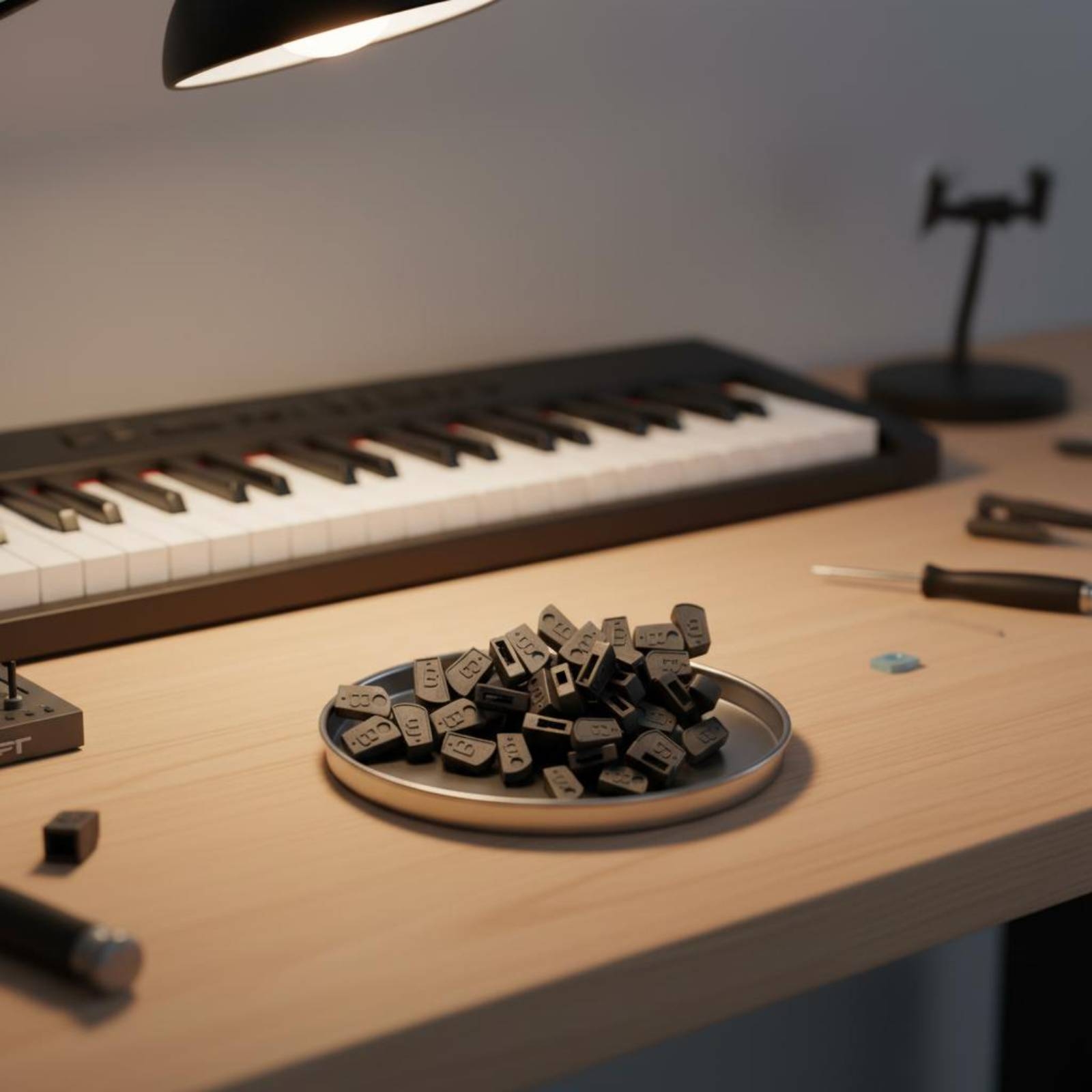 Piano Key Cushion Rubber Repla - Electronics Repair For Beginners recension och pris